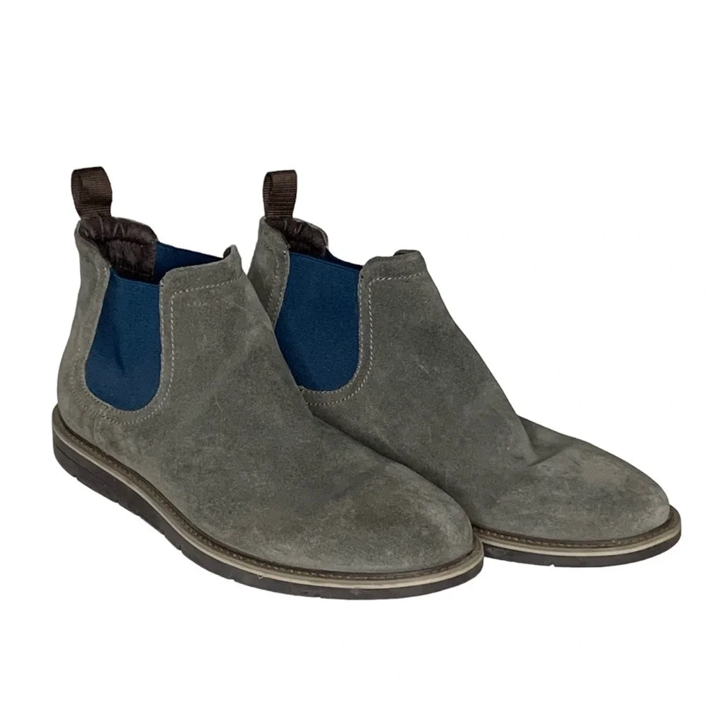 Geox Respira Italian grey suede Chelsea Boot. Size 43 (US 10)‎